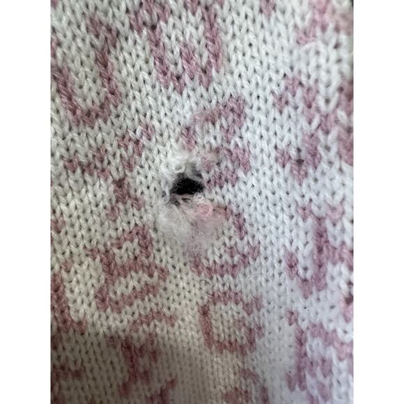 Vintage Mallard’s Point Alphabet Sheep Sweater Small - Picture 7 of 10